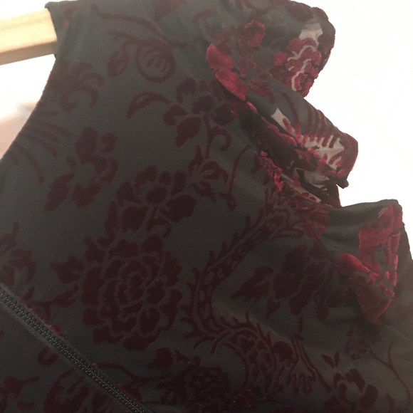 Japanese inspired fuzzy Dragon rose and Silk dress - Picture 4 of 4